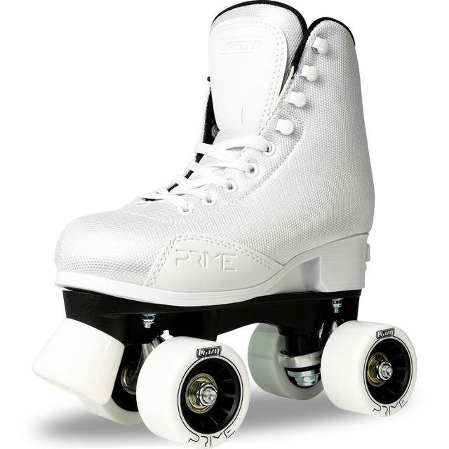 PRIME White Size Adjustable Roller Skates