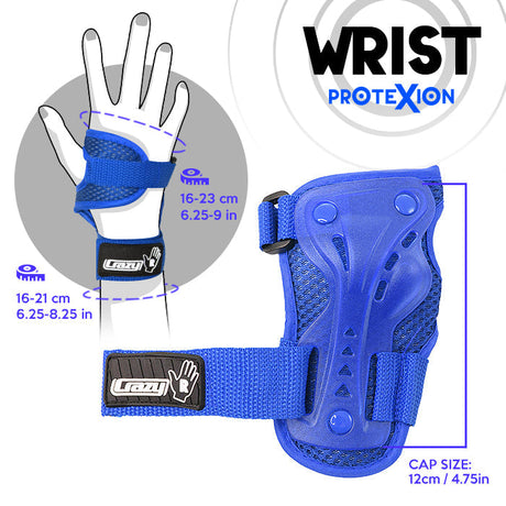 ProteXion Blue KIDS Safety Pads - Three Piece Set