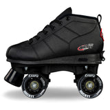 ROCKET JR Black Size Adjustable Roller Skates