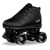 ROCKET JR Black Size Adjustable Roller Skates