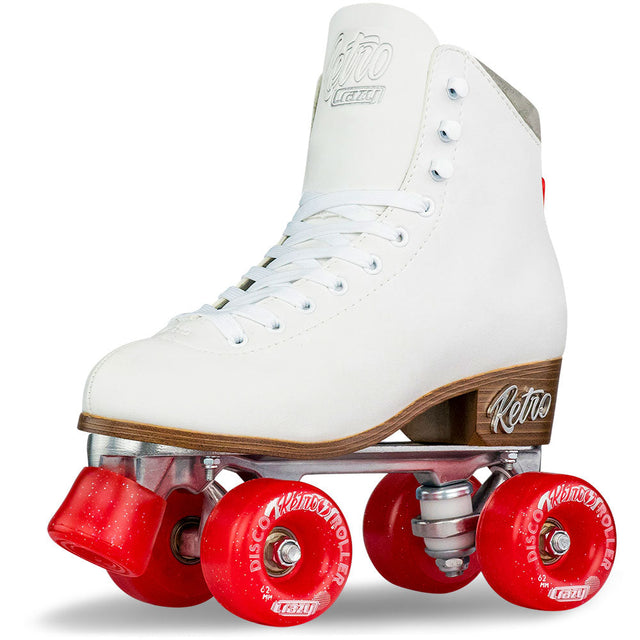 RETRO White Roller Skates