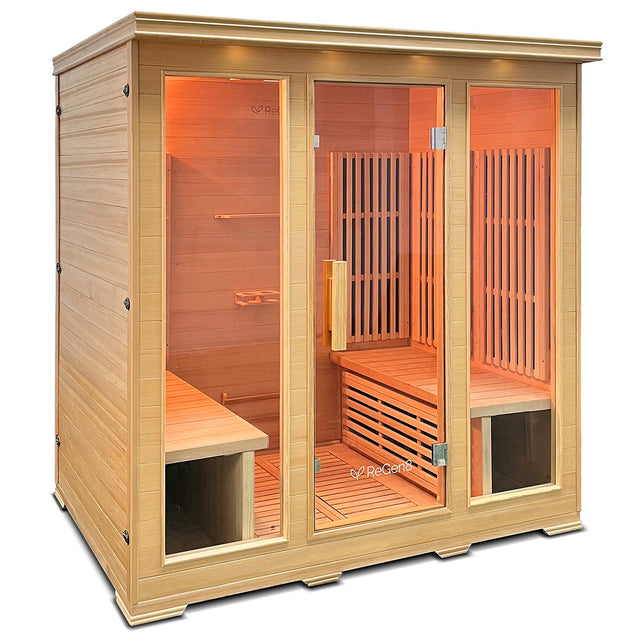 ReGen8 Quadro - 4 Person 2640W Infrared Sauna