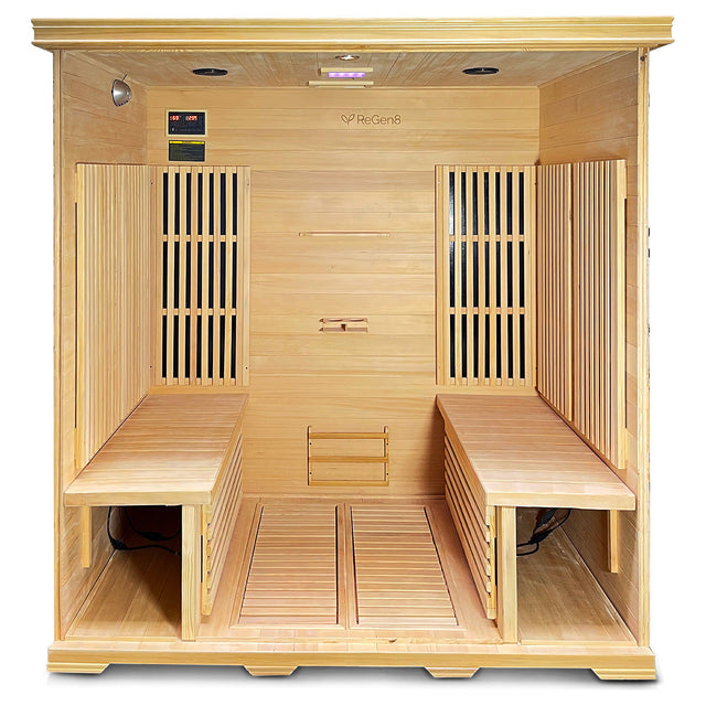 ReGen8 Quadro - 4 Person 2640W Infrared Sauna