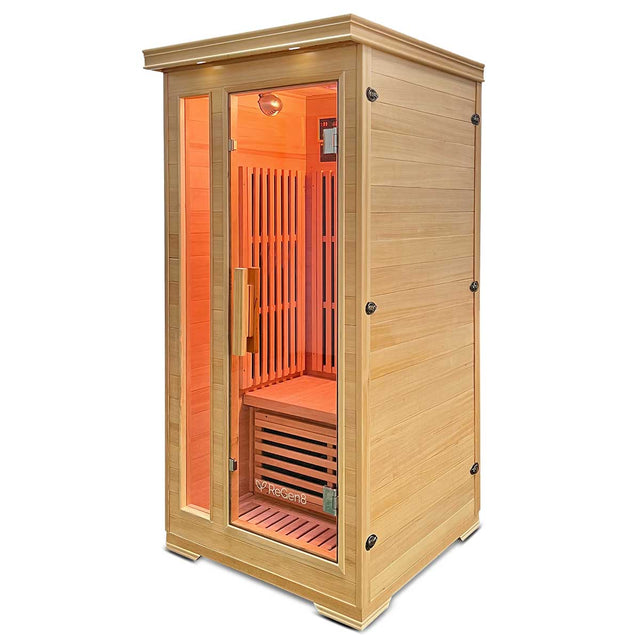 ReGen8 Solo V2 - 1 Person 1410W Infrared Sauna