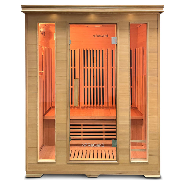 ReGen8 Trio - 3 Person 2520W Infrared Sauna