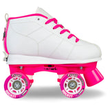 ROCKET JR White - Size Adjustable Roller Skates