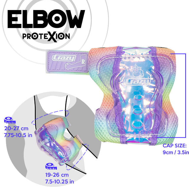 ProteXion Rainbow KIDS Safety Pads - Three Piece Set