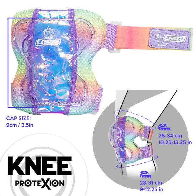 ProteXion Rainbow KIDS Safety Pads - Three Piece Set