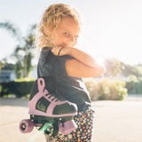 SK8 Purple Size Adjustable Roller Skates