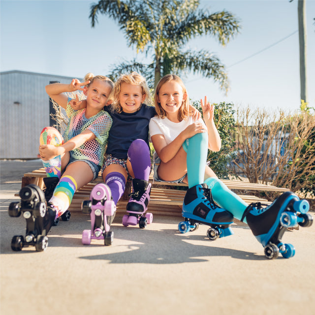 SK8 Purple Size Adjustable Roller Skates