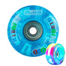 iLLUMIN8 Teal Glitter LED Light Up Roller Skate Wheels