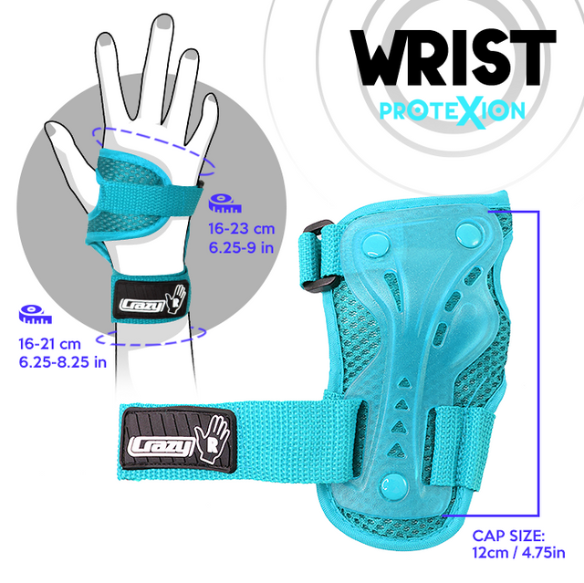 ProteXion Teal KIDS Safety Pads - Three Piece Set