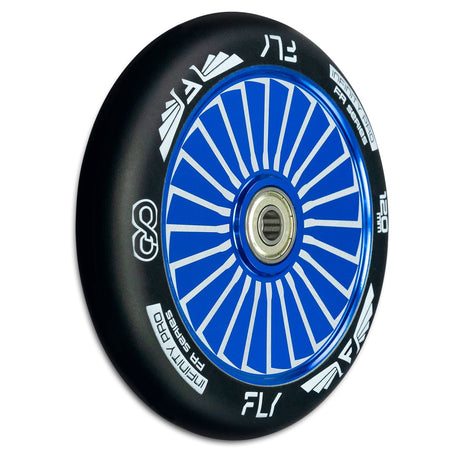 FLY TURBINE Blue Scooter Wheel - 120mm